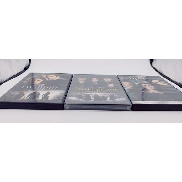 Twilight Saga DVDs Twilight Breaking Dawn (NEW) Eclipse DVD Lot Set Of 3 Movies - Picture 3 of 7